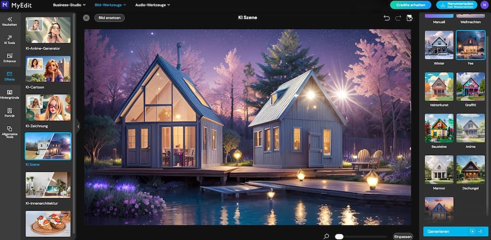 MyEdit - Landschaften oder Räume neu gestalten